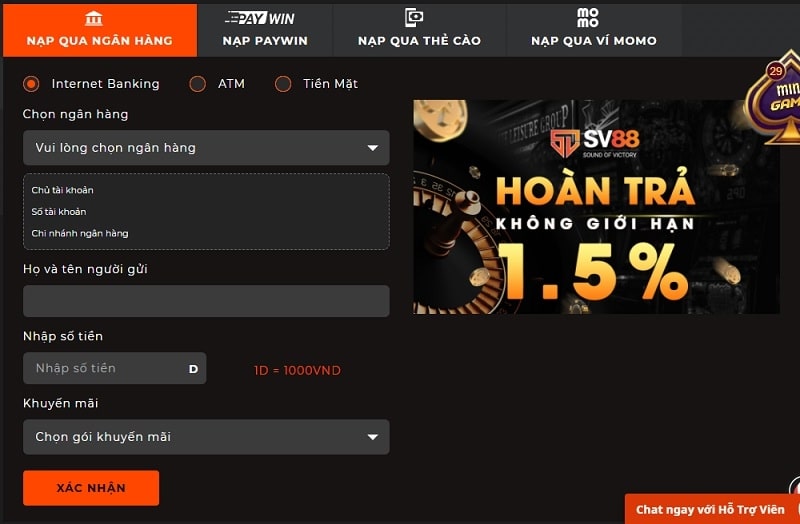 Giao dịch linh hoạt, an toàn