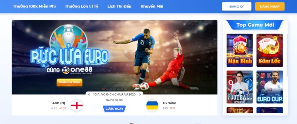 Đăng ký ONE88 – Link vào nhà cái ONE88 PC và Mobile trực tuyến