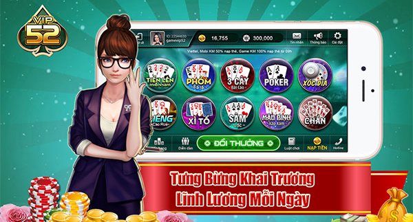 Vip52 – Game bài đỉnh cao hiện nay