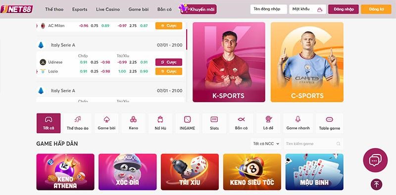 Net88 - Có gì đặc biệt tại nhà cái giải trí online uy tín hàng đầu?