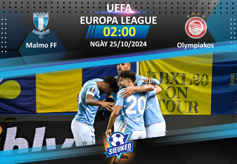 Soi kèo bóng đá Malmo FF vs Olympiakos 02h00 ngày 25/10/2024: Khách già dơ