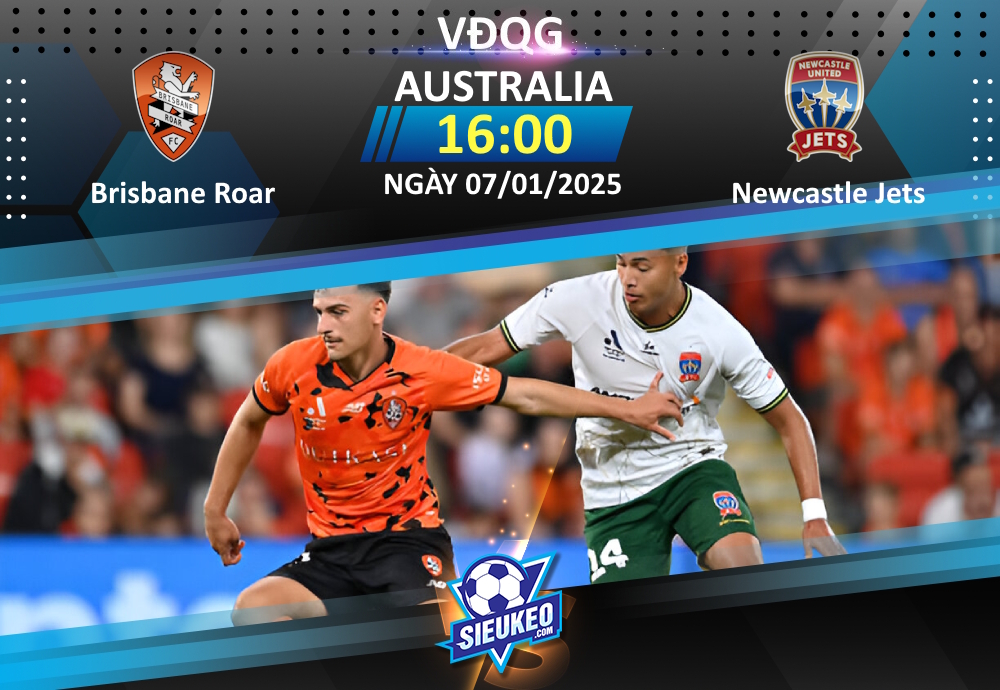 Soi kèo bóng đá Brisbane Roar vs Newcastle Jets 16h00 ngày 07/01/2024: Chia điểm mãn nhãn
