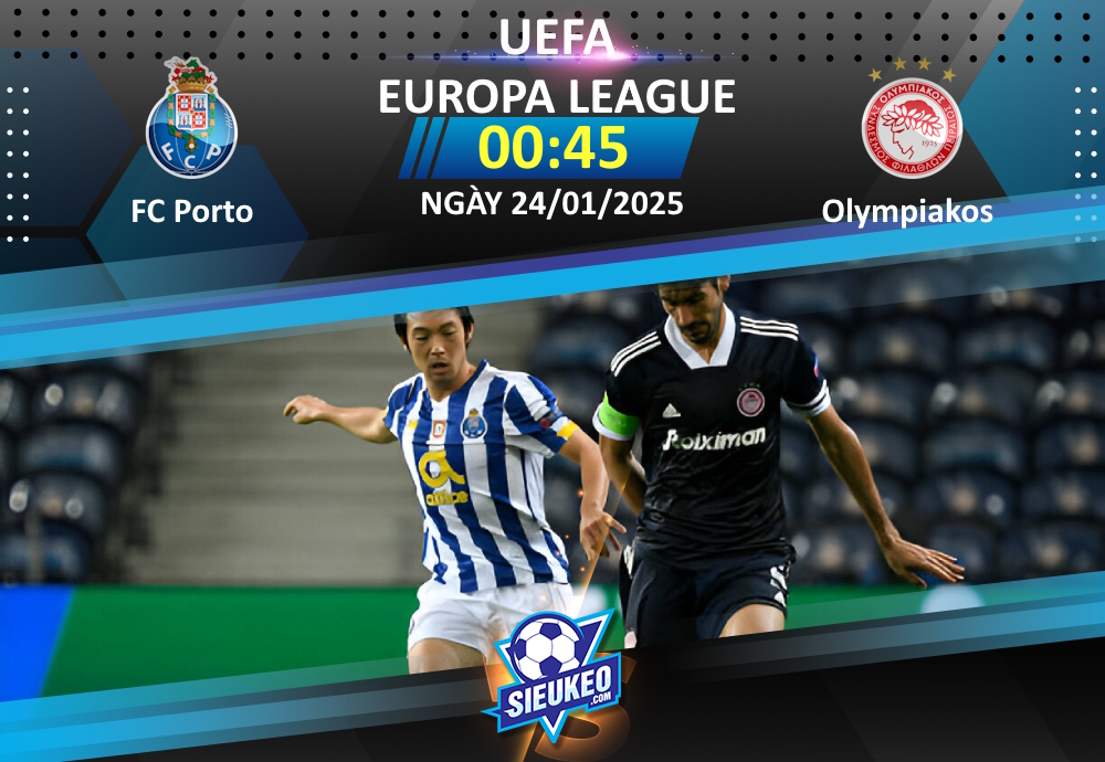Soi kèo bóng đá FC Porto vs Olympiakos 00h45 ngày 24/01/2024: Điểm tựa Dragao