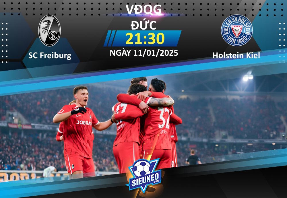 Soi kèo bóng đá SC Freiburg vs Holstein Kiel 21h30 ngày 11/01/2024: Bất ngờ tại Europa Park