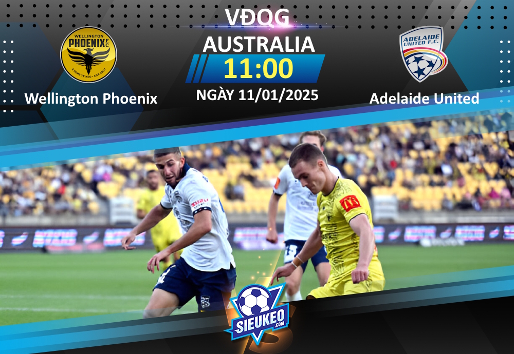 Soi kèo bóng đá Wellington Phoenix vs Adelaide United 11h00 ngày 11/01/2025: Chờ tiệc bàn thắng