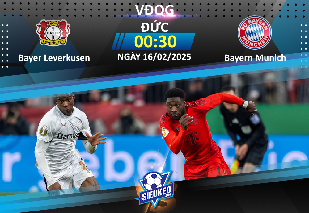 Soi kèo bóng đá Bayer Leverkusen vs Bayern Munich 00h30 ngày 16/02/2025: “Hùm xám” sập bẫy