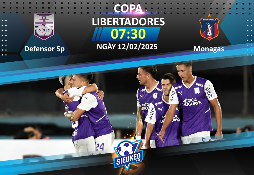 Soi kèo bóng đá Defensor Sp vs Monagas 07h30 ngày 12/02/2025: Ngược dòng ấn tượng