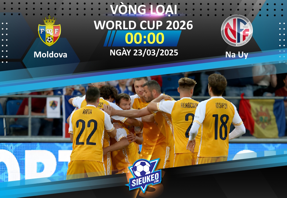 Soi kèo bóng đá Moldova vs Na Uy 00h00 ngày 23/03/2025: Khách “out trình”