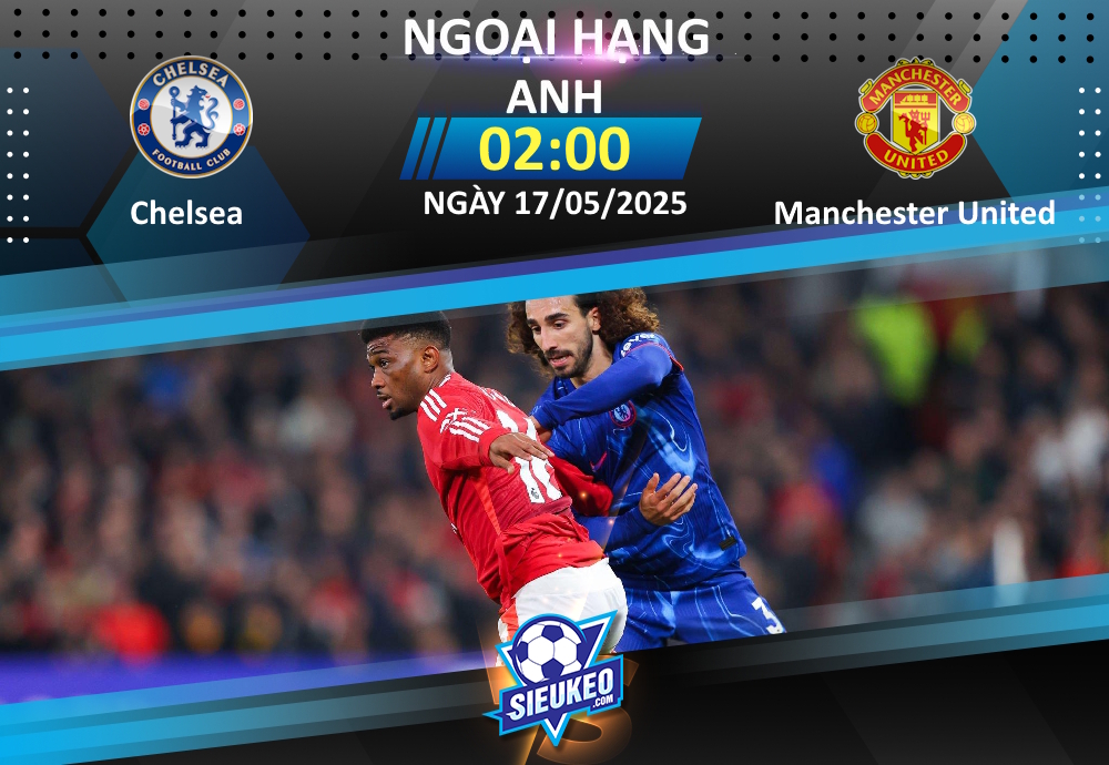 Soi kèo bóng đá Chelsea vs Manchester United 02h00 ngày 17/05/2025: “Làm nhục” Quỷ đỏ