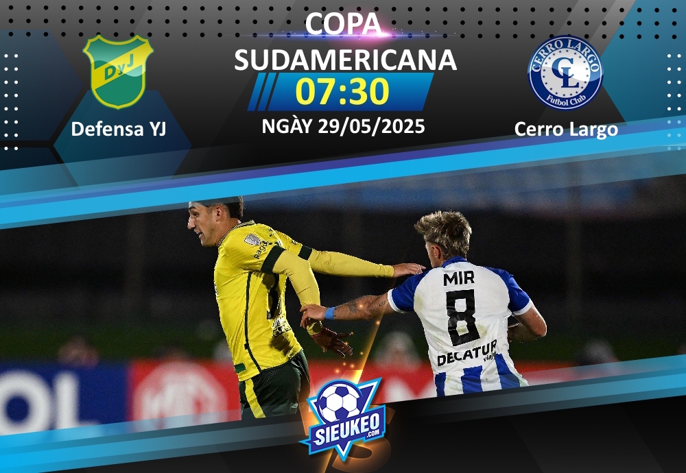 Soi kèo bóng đá Defensa YJ vs Cerro Largo 07h30 ngày 29/05/2025: Còn nước, còn tát