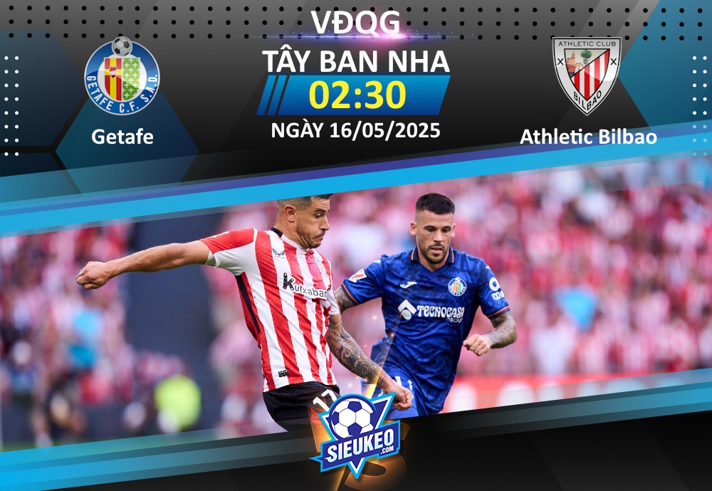 Soi kèo bóng đá Getafe vs Athletic Bilbao 02h30 ngày 16/05/2025: Gượng dậy được không?