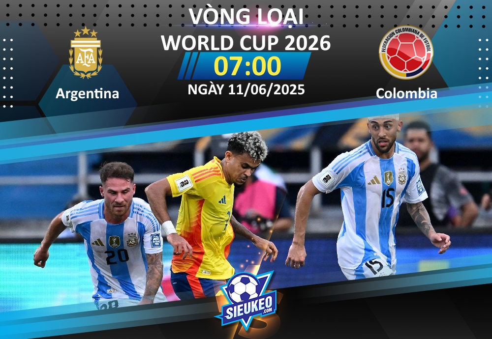 Soi kèo bóng đá Argentina vs Colombia 07h00 ngày 11/06/2025: Lo đấy, Los Cafeteros!