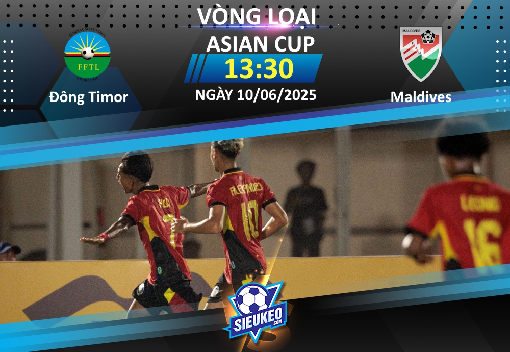 Soi kèo bóng đá Đông Timor vs Maldives 13h30 ngày 10/06/2025: 1 bàn quyết định