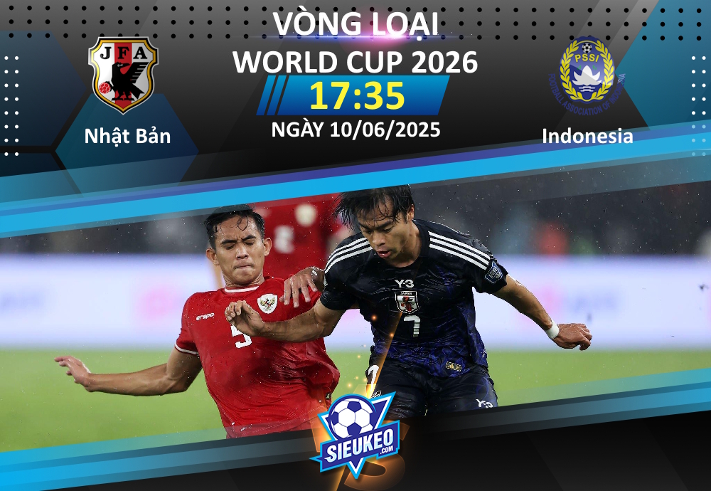 Soi kèo bóng đá Nhật Bản vs Indonesia 17h35 ngày 10/06/2025: “Samurai xanh” dạo chơi