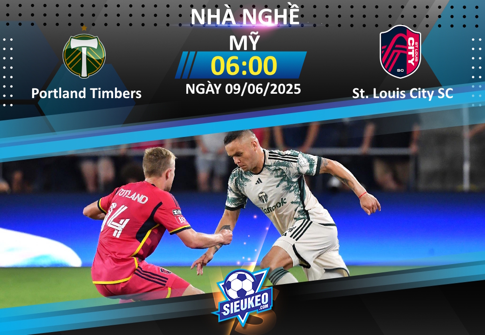 Soi kèo bóng đá Portland Timbers vs St. Louis City 06h00 ngày 09/06/2025: Điểm tựa Jeld-Wen Field